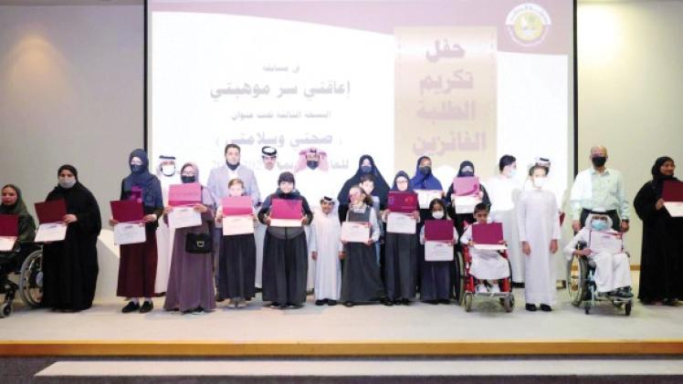 من تكريم الفائزين في النسخة الأخيرة من المسابقة