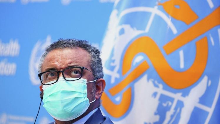 تيدروس أدهانوم غيبريسوس المدير العام لمنظمة الصحة العالمية