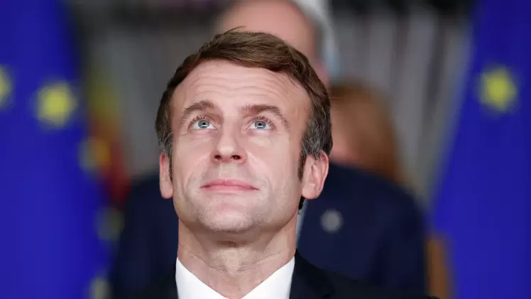 إيمانويل ماكرون الرئيس الفرنسي