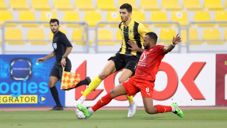 جانب من المباراة