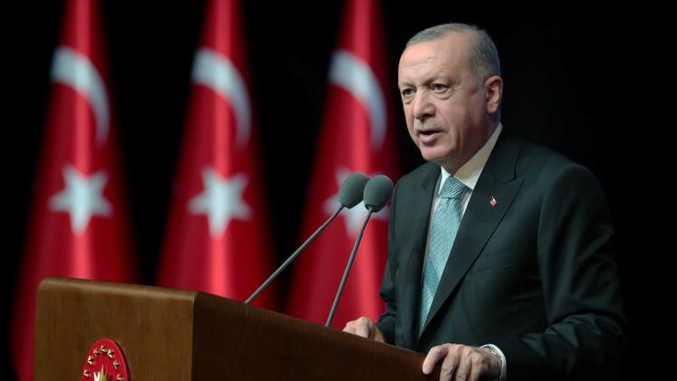 رجب طيب أردوغان الرئيس التركي