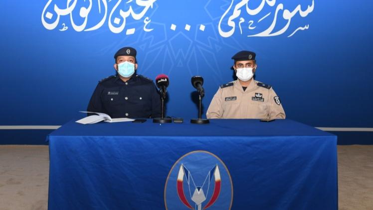 جانب من المؤتمر الصحفي