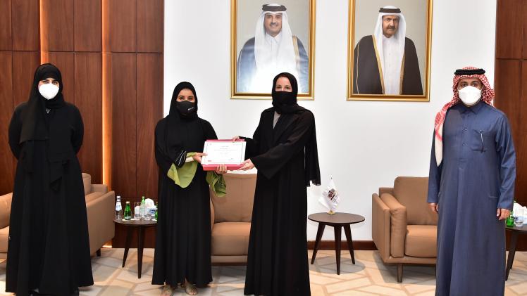 جانب من تكريم الفائزين