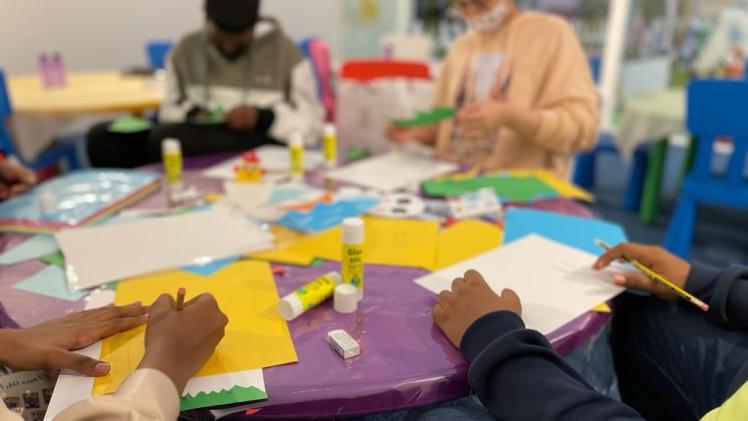 جانب من الورش