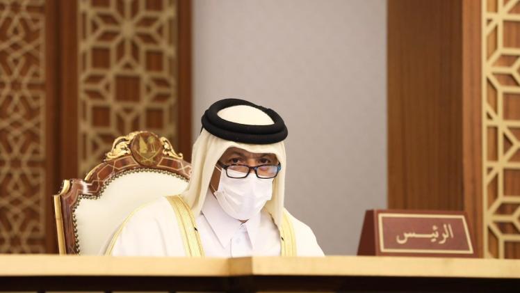 سعادة السيد حسن بن عبدالله الغانم رئيس المجلس