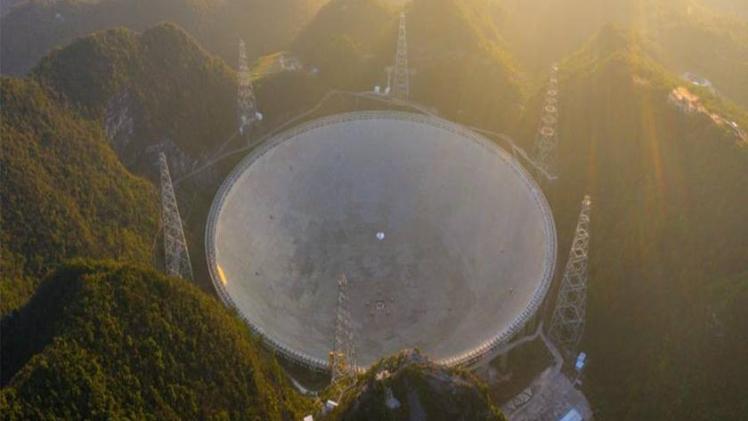 اكبر تلسكوب لاسلكي في العالم
