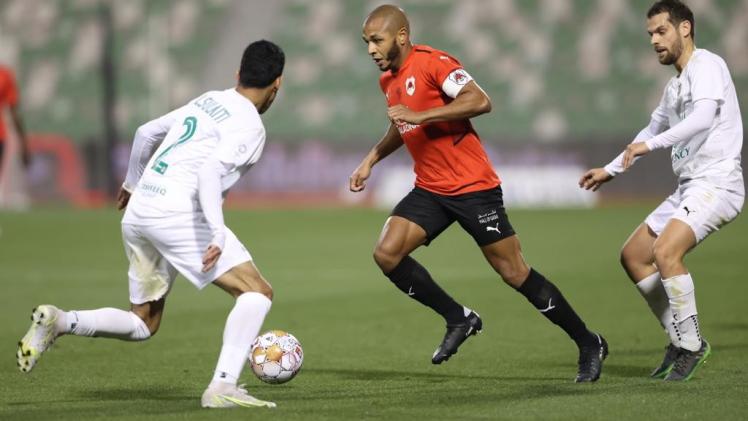 جانب من المباراة