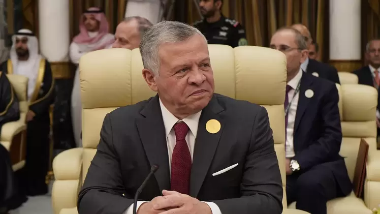 الملك عبد الله الثاني العاهل الأردني