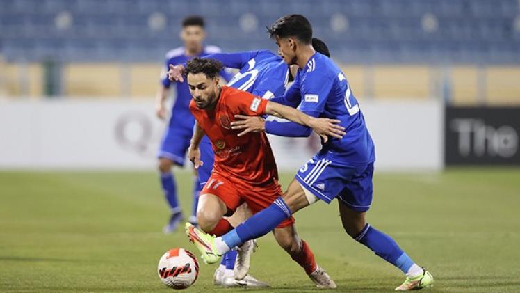 جانب من المباراة