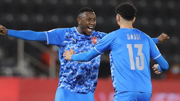 جانب من المباراة