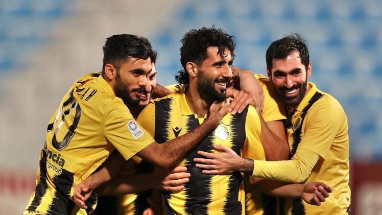 جانب من المباراة