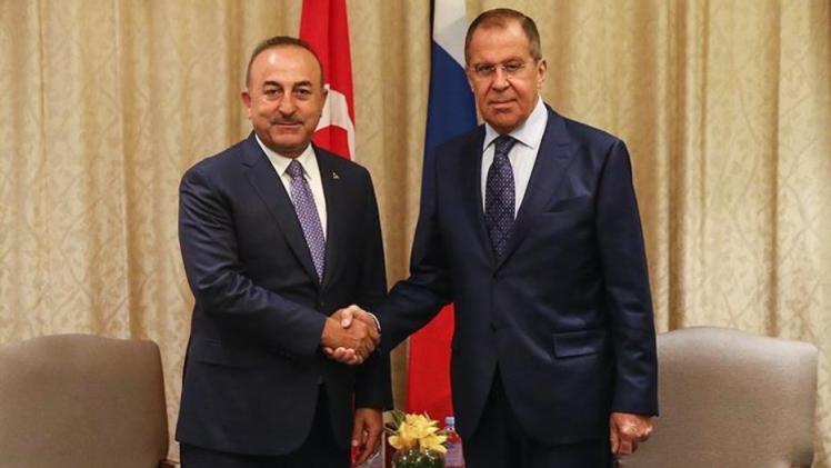 وزير الخارجية التركي ونظيره الروسي