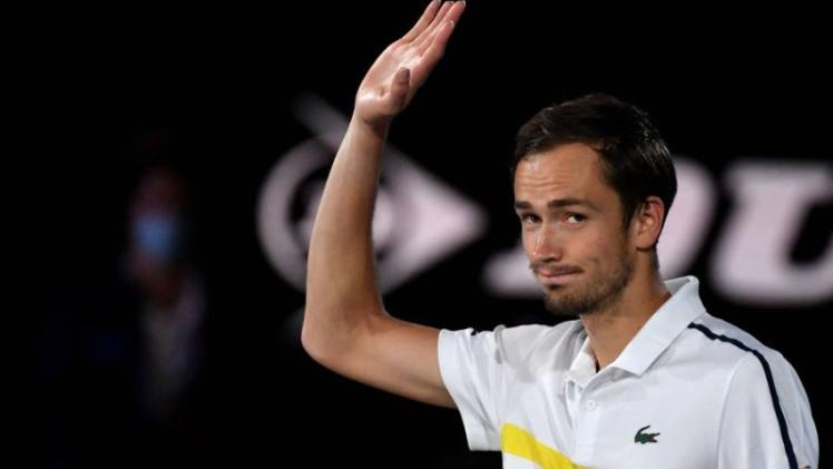 لاعب التنس الروسي دانييل ميدفيديف