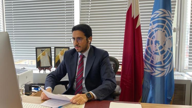 الدكتور ناصر بن حمد الحنزاب مندوب دولة قطر الدائم لدى منظمة اليونسكو