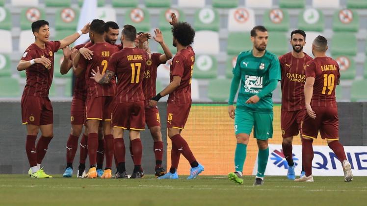 جانب من المباراة