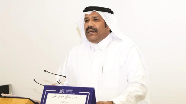 سعادة السيد جابر صالح المري رئيس لجنة حقوق الإنسان العربية