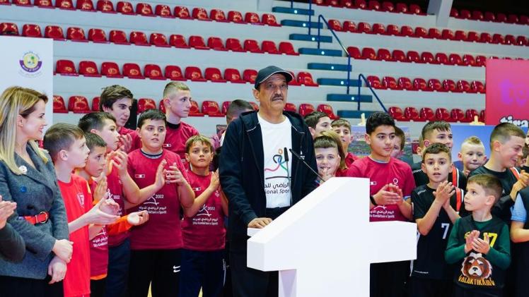 جانب من فعاليات اليوم الرياضي