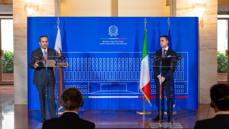 جانب من المؤتمر الصحفي