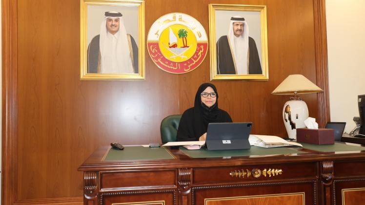 سعادة السيدة شيخة بنت يوسف الجفيري عضو مجلس الشورى