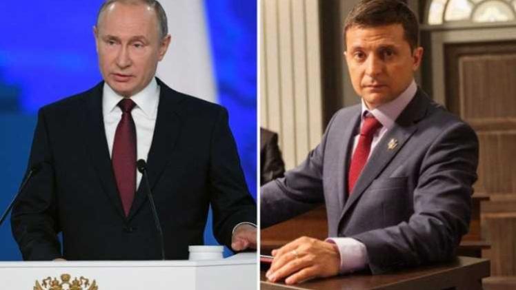 زيلينسكي وبوتين