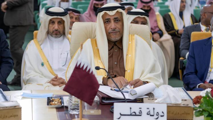 سعادة السيد محمد بن عبدالله السليطي رئيس الوفد القطري المشارك