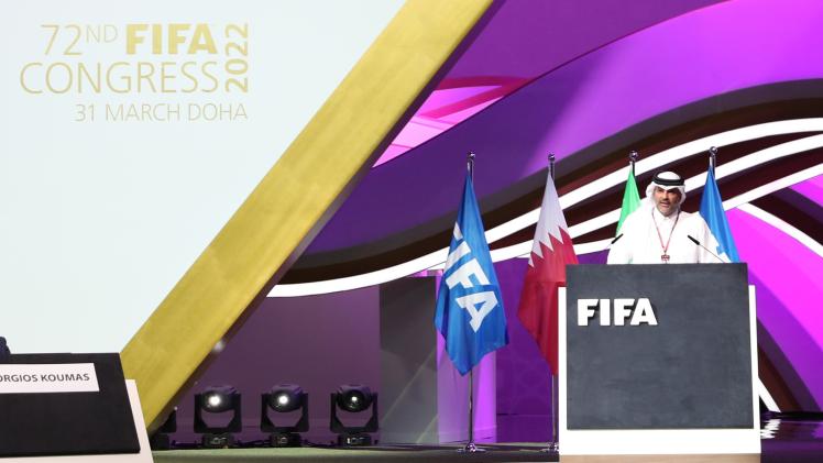 معالي رئيس الوزراء خلال القاء كلمته في اجتماع الكونغرس