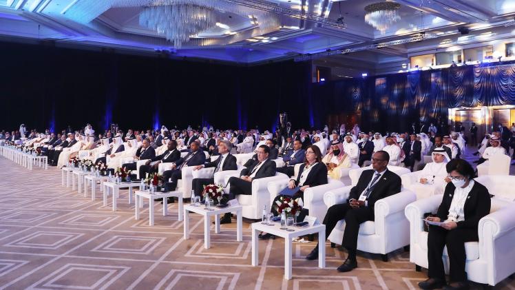 جانب من الجلسة الافتتاحية للمؤتمر