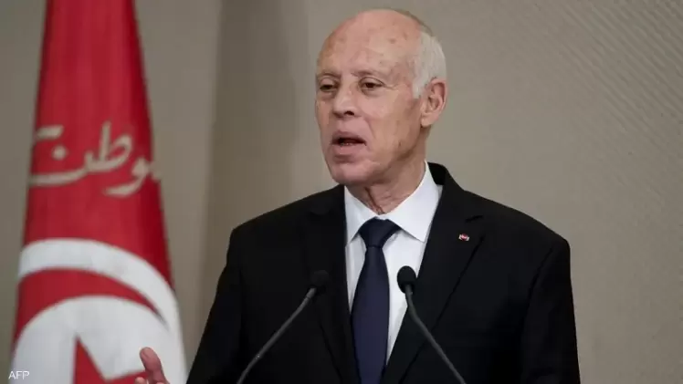 الرئيس التونسي قيس سعيّد