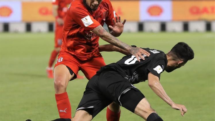 جانب من المباراة