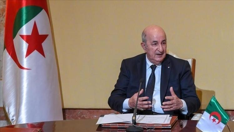 الرئيس الجزائري عبد المجيد تبون