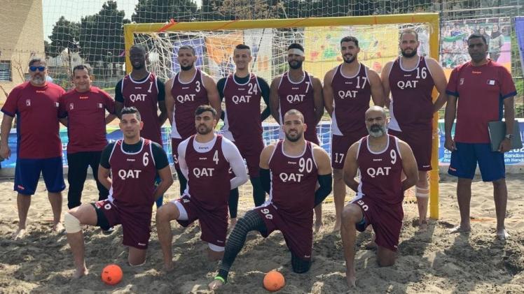 منتخبنا الوطني لكرة اليد الشاطئية