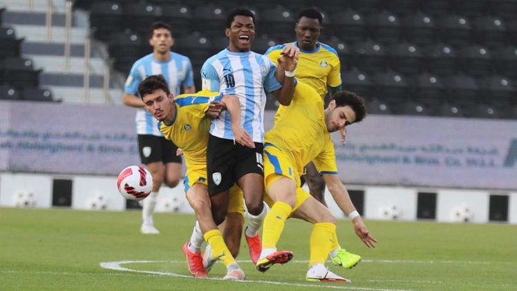 جانب من المباراة