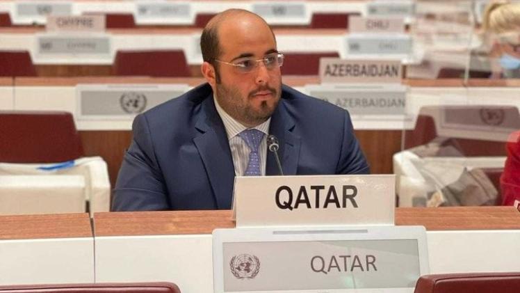 عبدالله المعاضيد سكرتير ثالث بإدارة المنظمات الدولية بوزارة الخارجية