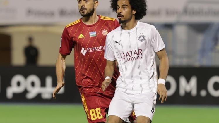 جانب من المباراة