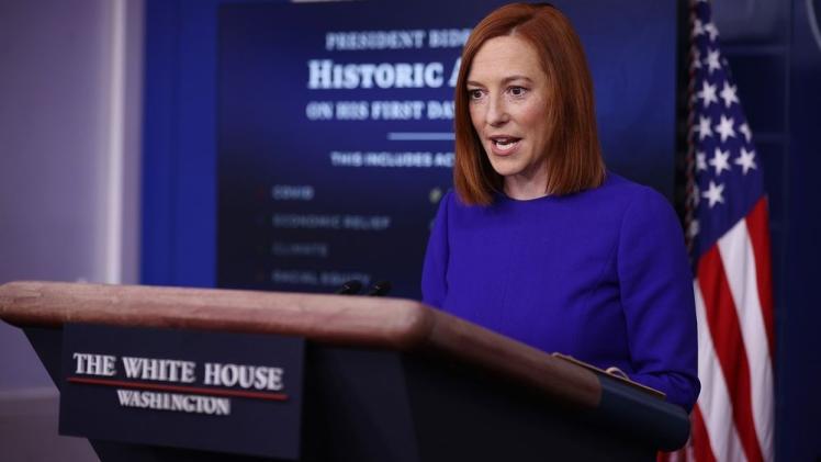 متحدثة البيت الأبيض جين ساكي