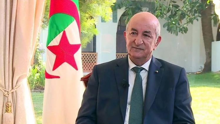 الرئيس الجزائري عبدالمجيد تبون