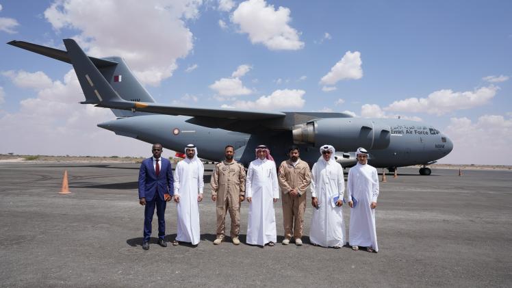 وصول المساعدات القطرية إلى الصومال