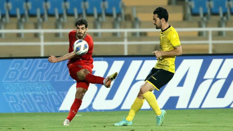 جانب من المباراة