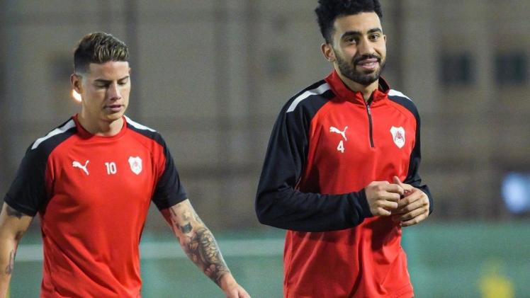 جانب من تدريب الريان