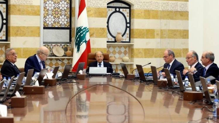 خلال جلسة مجلس الوزراء