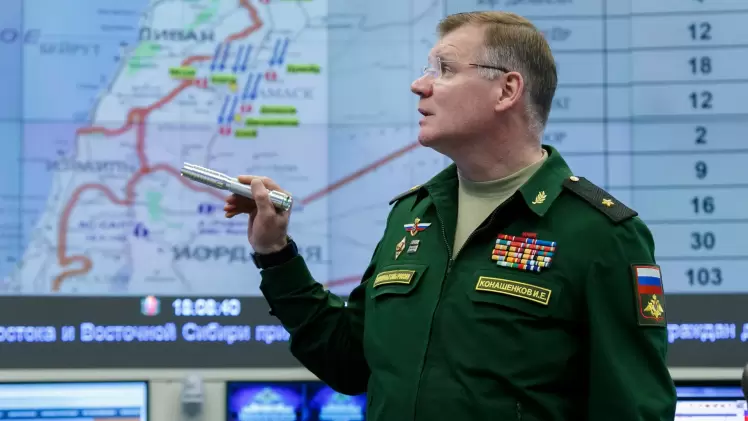 المتحدث باسم وزارة الدفاع الروسية إيغور كوناشينكوف