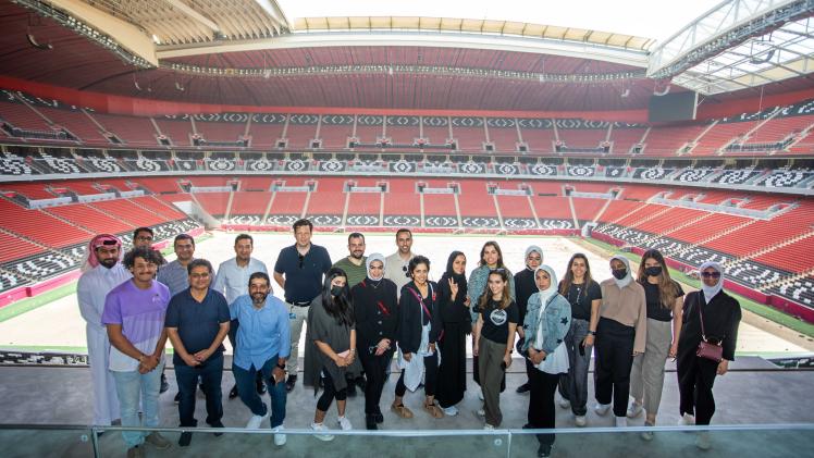 جانب من زيارة الوفد الكويتي