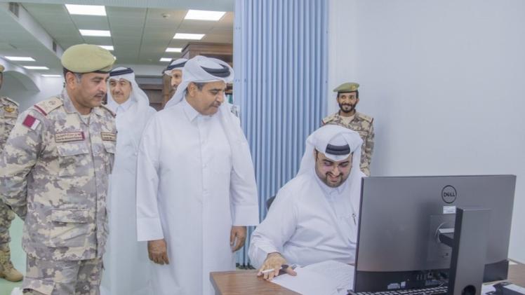 جانب من الزيارة