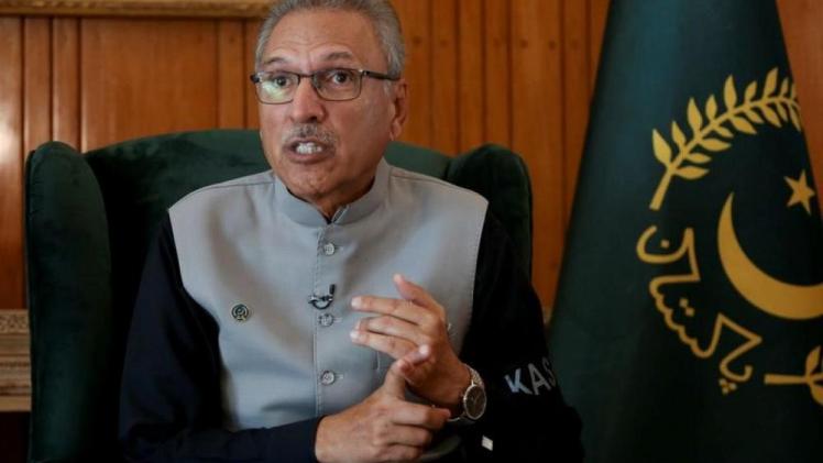 الرئيس الباكستاني عارف علوي