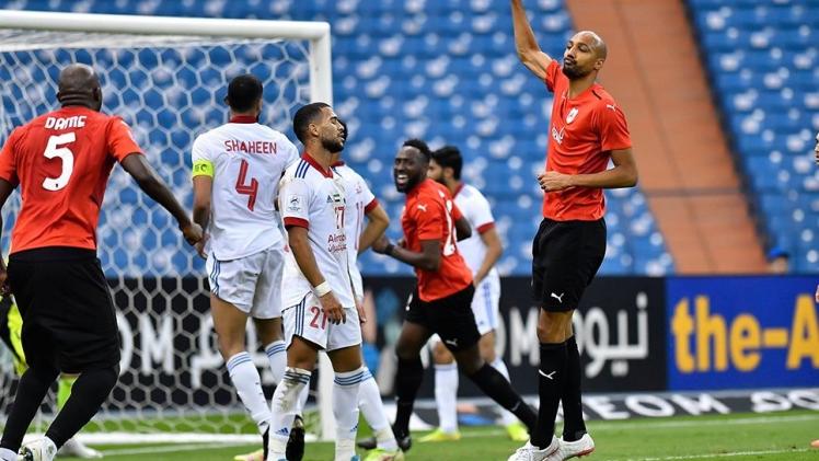 جانب من المباراة