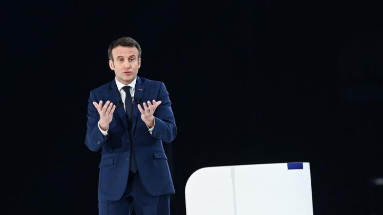 الرئيس الفرنسي إيمانويل ماكرون