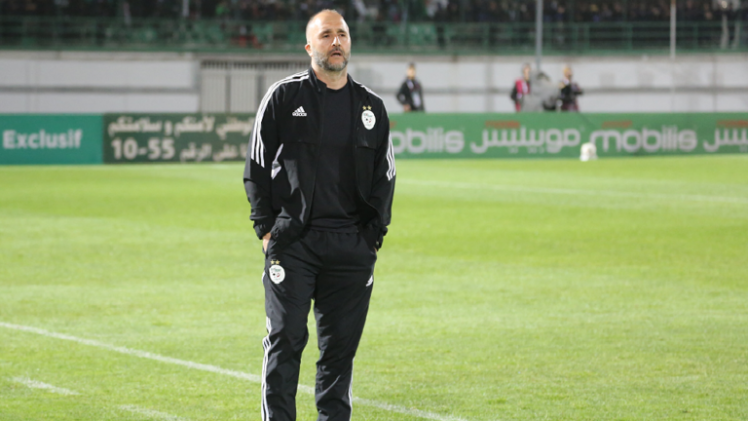 المدير الفني لمنتخب الجزائر جمال بلماضي