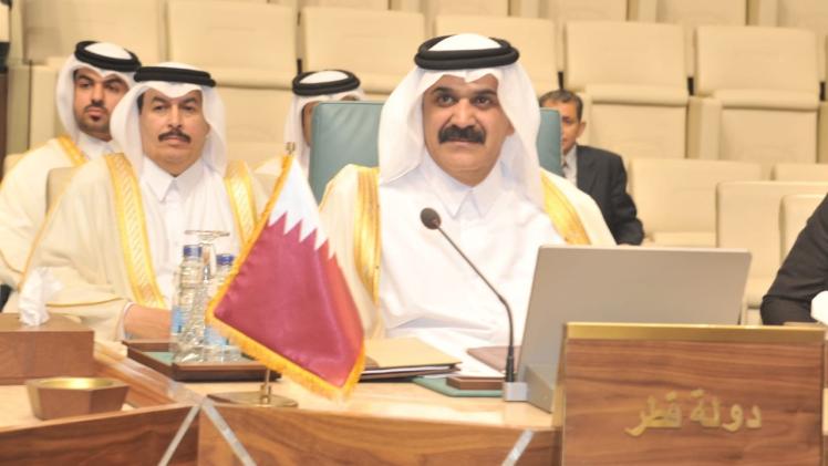 جانب من مشاركة اللواء الركن عبدالله محمد السويدي في الاجتماع الوزاري