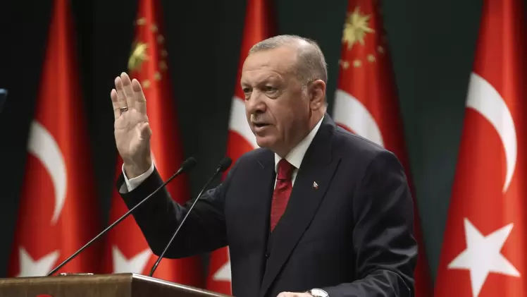 الرئيس التركي رجب طيب أردوغان