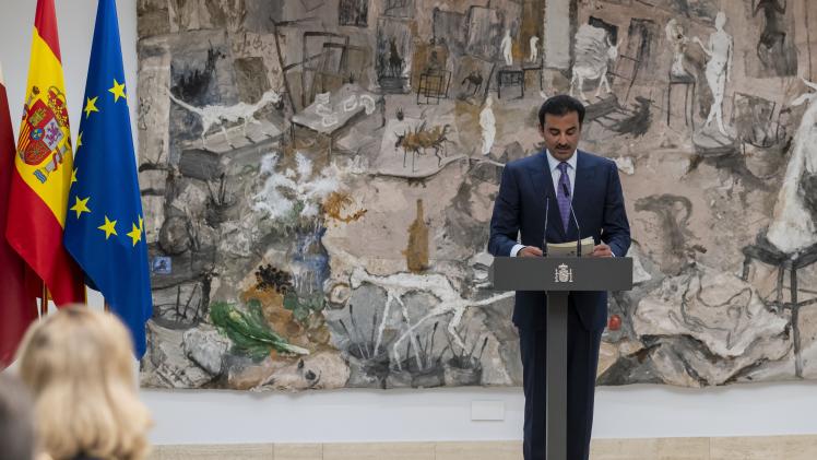 حضرة صاحب السمو الشيخ تميم بن حمد آل ثاني أمير البلاد المفدى